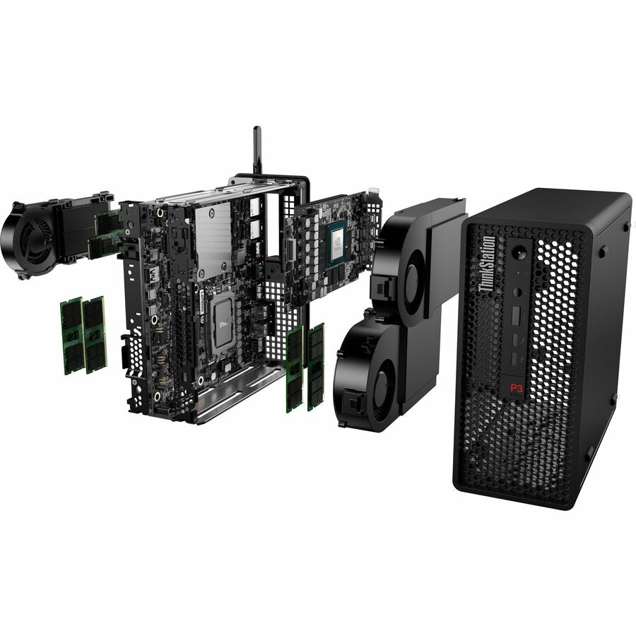 Lenovo ThinkStation P3 30HA0021US Workstation - Intel Core i7 Hexadeca-core (16 Core)