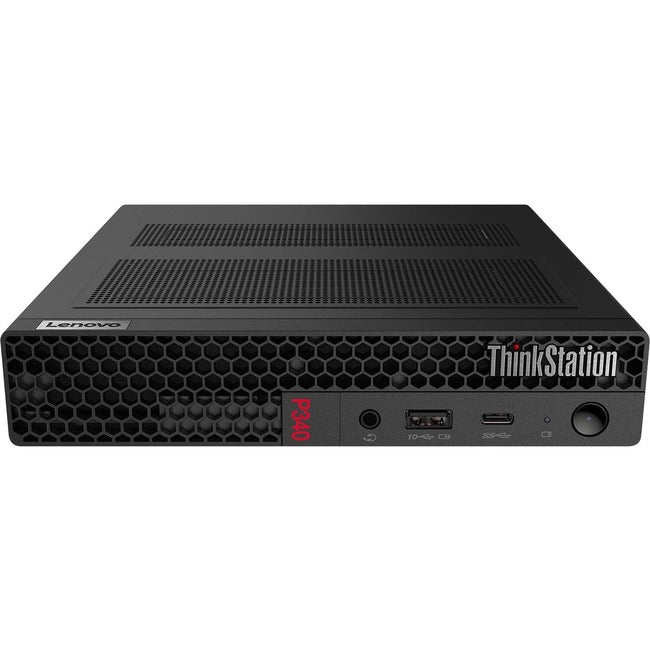 Lenovo ThinkStation P340 30DF0088US Workstation - 1 x Intel Core i7 10th Gen i7-10700T - 32 GB - 1 TB SSD - Tiny - Black