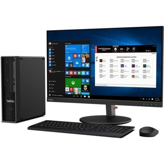 Lenovo ThinkStation P340 30DK005AUS Workstation - 1 x Intel Core i7 10th Gen i7-10700 - 16 GB - 512 GB SSD - Small Form Factor