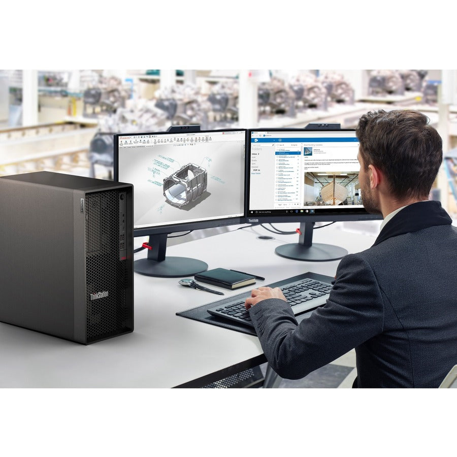 Lenovo ThinkStation P350 30E30078US Workstation - 1 x Intel Core i7 11th Gen i7-11700 - 32 GB - 1 TB SSD - Tower
