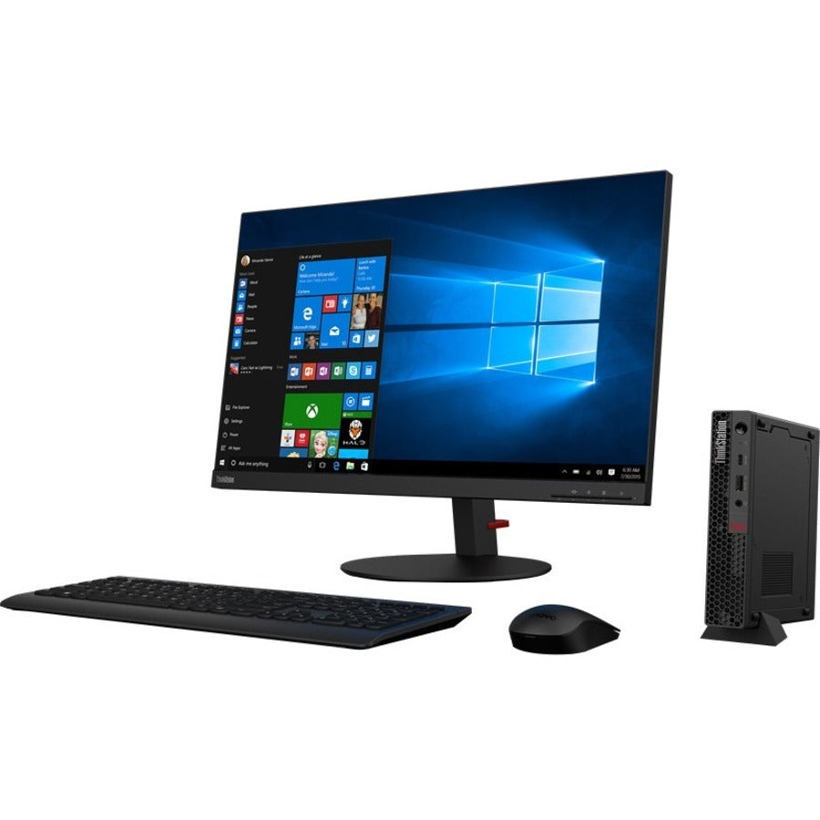 Lenovo ThinkStation P350 30EF0012US Workstation - 1 x Intel Core i9 11th Gen i9-11900T - 16 GB - 512 GB SSD - Tiny - Raven Black