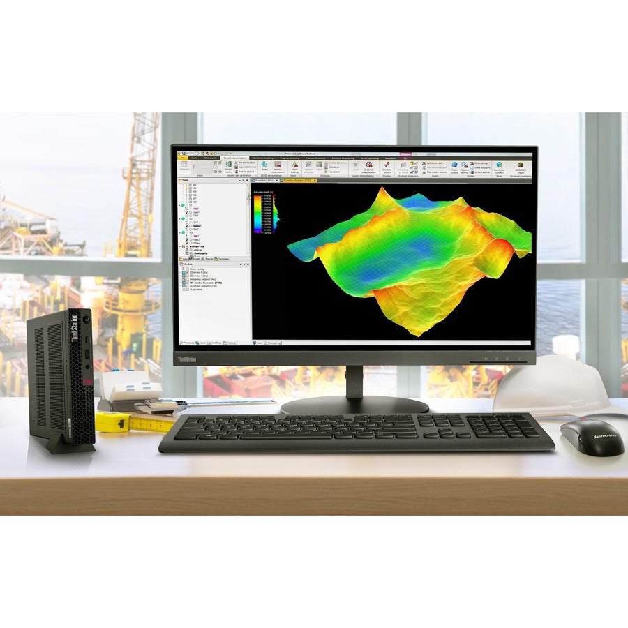 Lenovo ThinkStation P350 30EF004VUS Workstation - 1 x Intel Core i7 11th Gen i7-11700T - 32 GB - 1 TB SSD - Tiny - Black