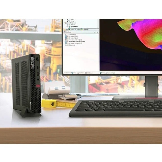 Lenovo ThinkStation P350 30EF004VUS Workstation - 1 x Intel Core i7 11th Gen i7-11700T - 32 GB - 1 TB SSD - Tiny - Black