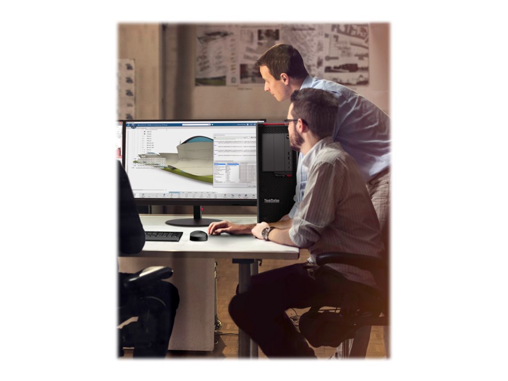 Lenovo ThinkStation P620 30E0 - Tower - 1 x Ryzen ThreadRipper PRO 5945WX / up to 4.5 GHz - AMD PRO - RAM 64 GB - SSD 2 TB - 30E000YFUS