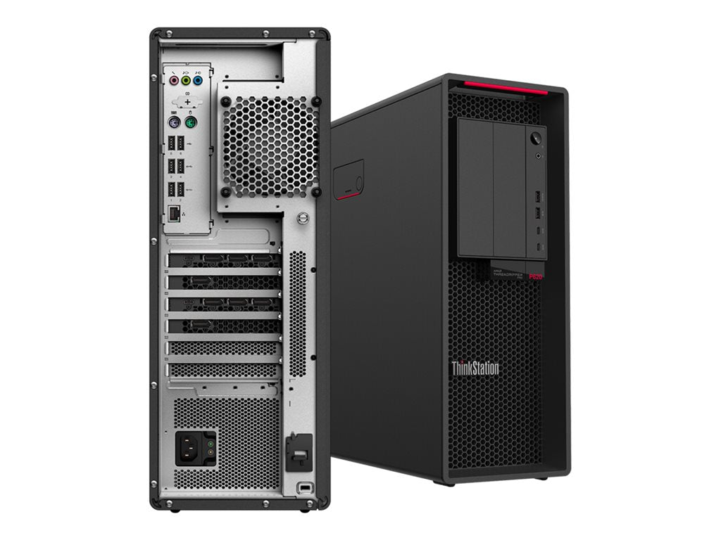 Lenovo ThinkStation P620 30E0 - Tower - 1 x Ryzen ThreadRipper PRO 5975WX / up to 4.5 GHz - AMD PRO - RAM 32 GB - SSD 1 TB - 30E000YDUS