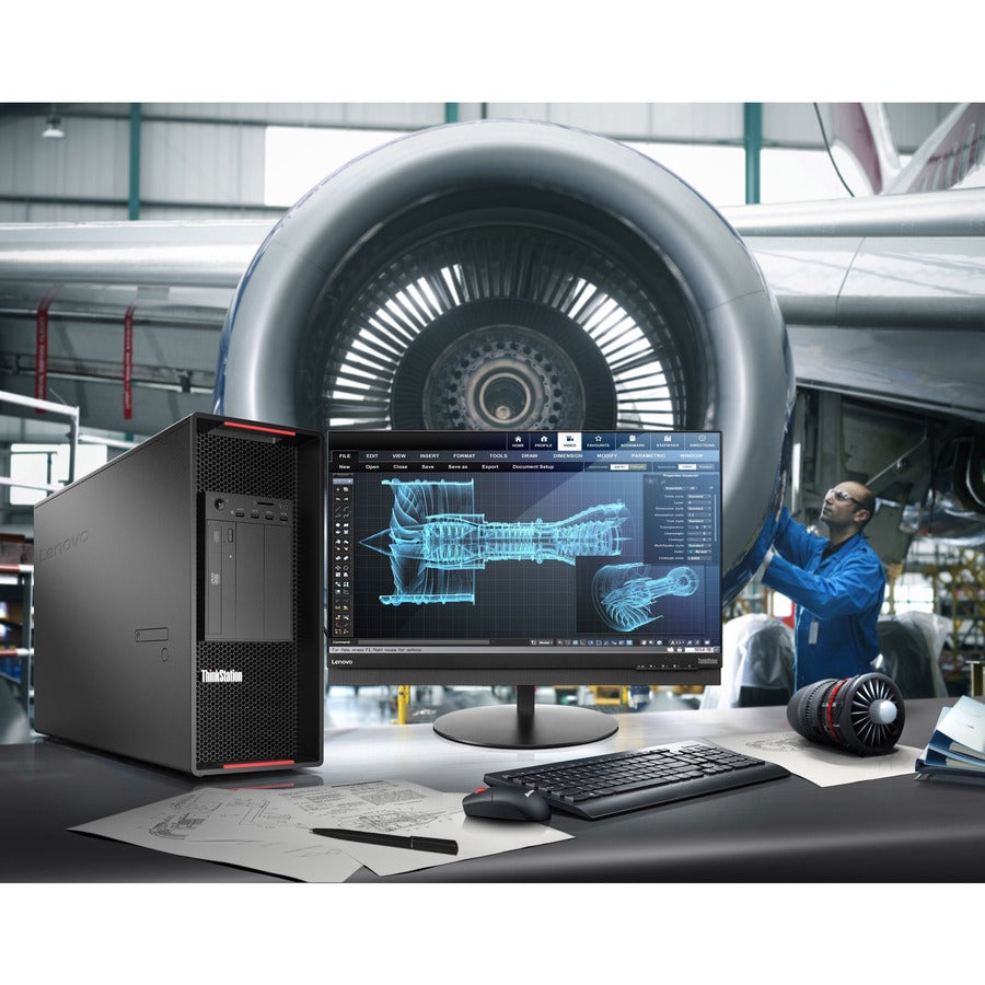 Lenovo ThinkStation P920 30BC0065US Workstation - 1 x Intel Xeon Gold 6226R - 64 GB - 1 TB SSD - Tower