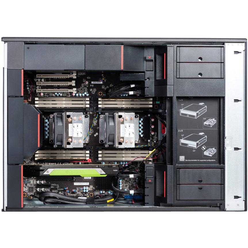 Lenovo ThinkStation P920 30BC007VUS Workstation - 1 x Intel Xeon Silver 4210R - 32 GB - 512 GB SSD - Tower