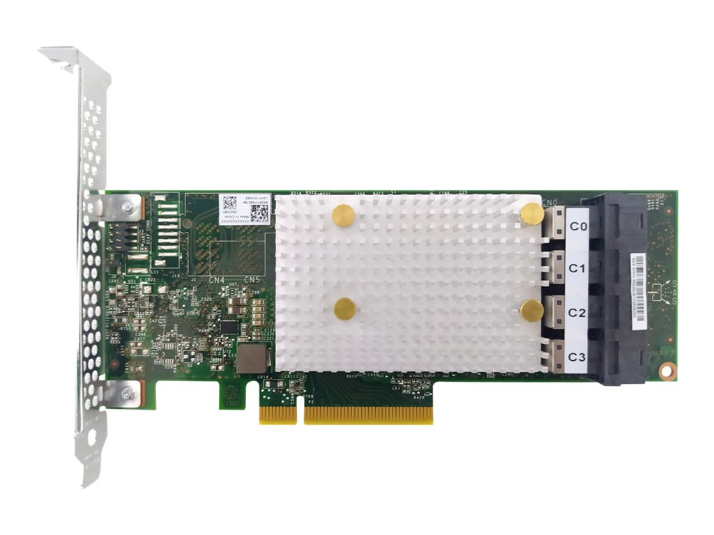 Lenovo ThinkSystem 4350-16i - Storage controller - 16 Channel - SATA 6Gb/s / SAS 12Gb/s - low profile - RAID JBOD - PCIe 3.0 4Y37A72481
