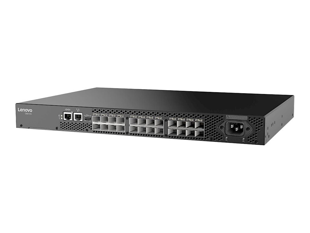 Lenovo ThinkSystem DB610S - Switch - managed - 8 x 32Gb Fibre Channel SFP+ - desktop, rack-mountable 6559F4A