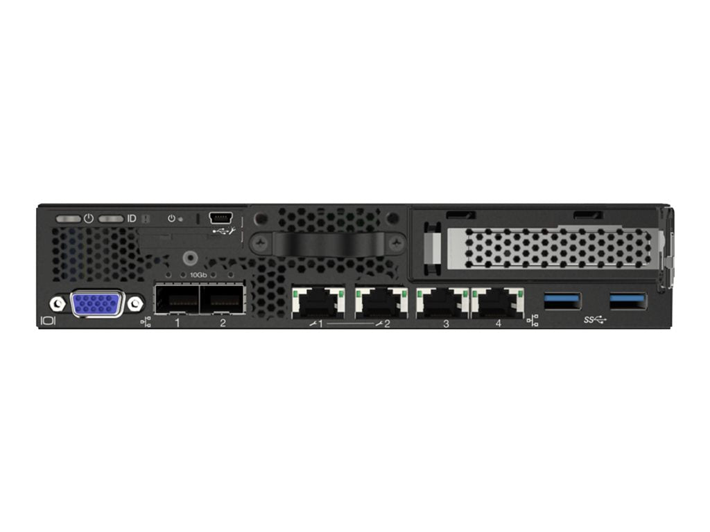 Lenovo ThinkSystem SE350 7D1X - Server - rack-mountable - 1U - 1-way - 1 x Xeon D-2143IT / up to 3 GHz - RAM 32 GB - no
