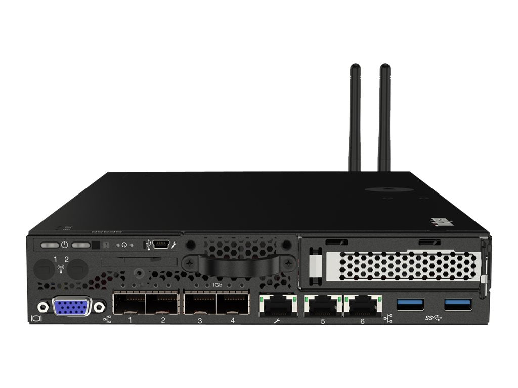 Lenovo ThinkSystem SE350 7Z46 - Desktop Mounting - server - rack-mountable 1U - 1-way - 1 x Xeon D-2123IT / up to 3 GHz - RAM 7Z46A008NA
