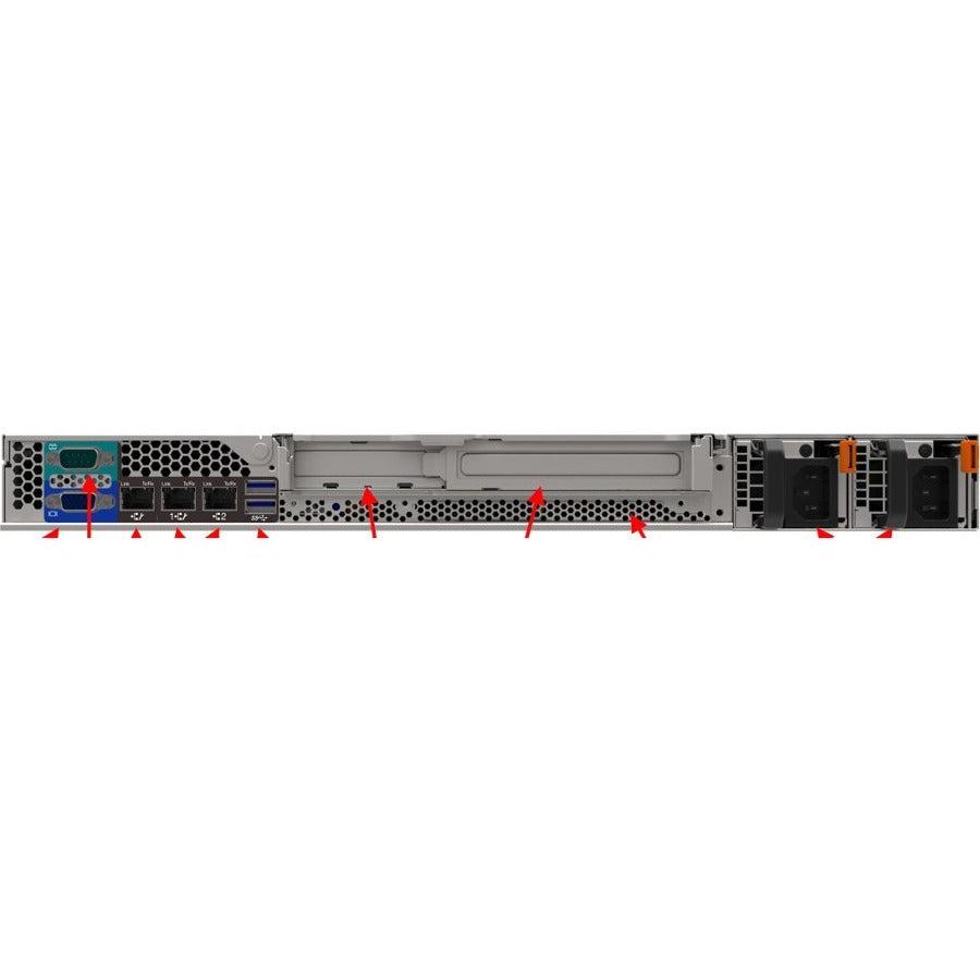 Lenovo ThinkSystem SR250 V2 7D7QA01ZNA 1U Rack Server - 1 x Intel Xeon E-2334 3.40 GHz - 16 GB RAM - Serial ATA Controller