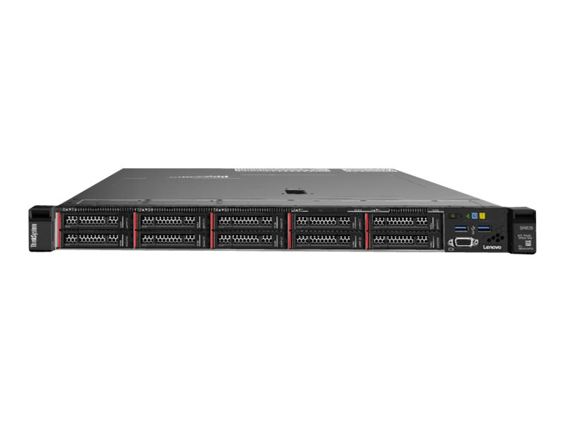 Lenovo ThinkSystem SR635 7Y99 - Server - rack-mountable - 1U - 1-way - 1 x EPYC 7282 / up to 3.2 GHz - RAM 16 GB - no HDD - AST2500 7Y99A028NA