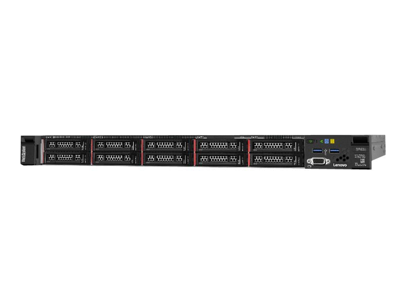 Lenovo ThinkSystem SR635 7Y99 - Server - rack-mountable 1U - 1-way - 1 x EPYC 7303P / up to 3.4 GHz - RAM 32 GB - SAS - hot-swap 7Y99A038NA