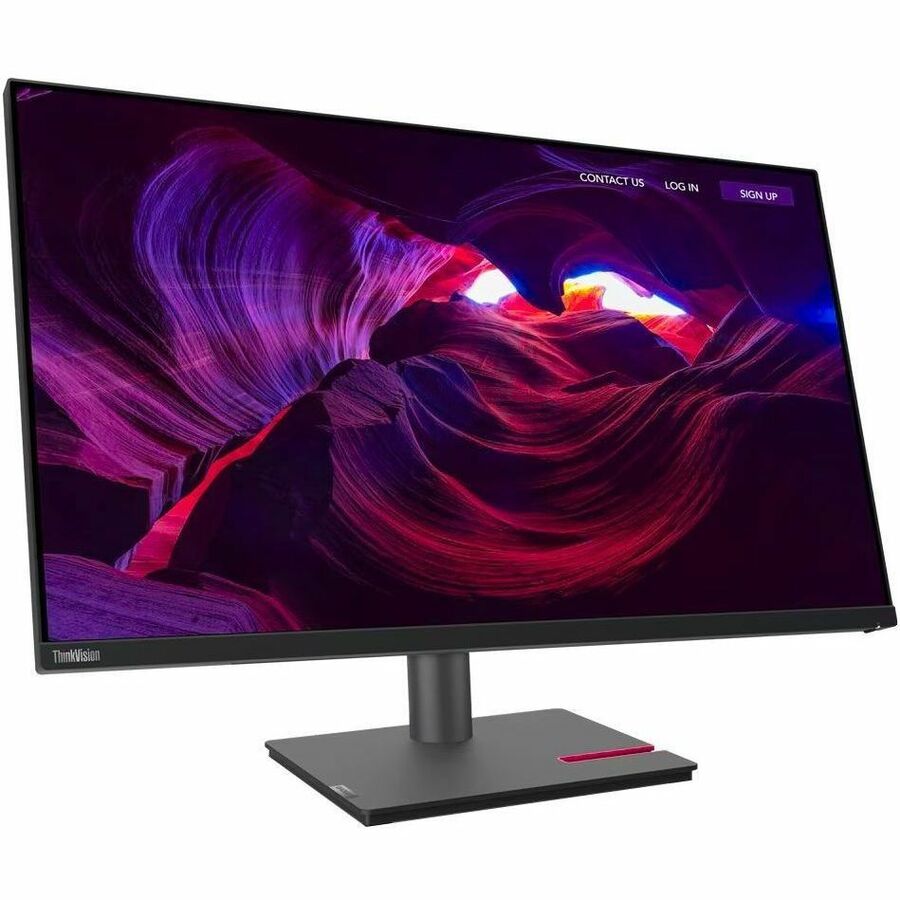 Lenovo ThinkVision P32p-30 32" Class 4K UHD LED Monitor - 16:9 - Raven Black - 31.5"