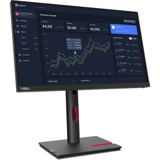 Lenovo ThinkVision T23i-30 23" Class Full HD LED Monitor - 16:9 - 23" Viewable - In-plane