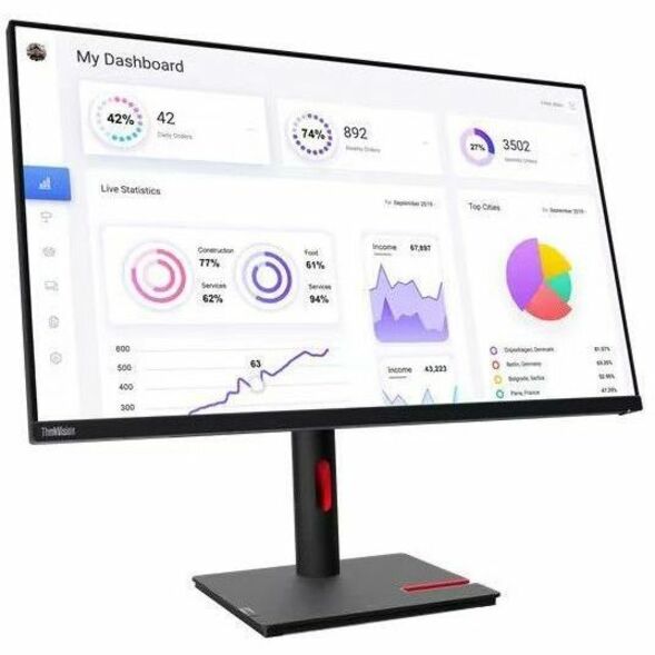 Lenovo ThinkVision T32p-30 31.5" UHD Monitor - Professional 4K IPS Display | Lenovo 63D2GAR1US