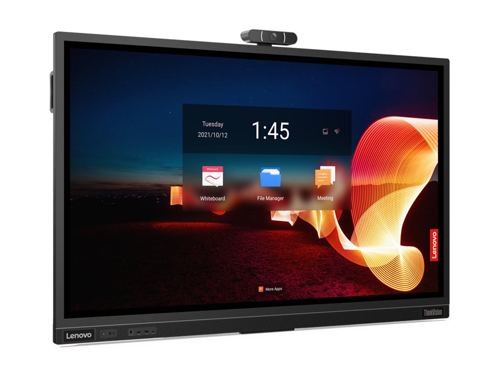Lenovo ThinkVision T65 - 65 Diagonal Class LED-backlit LCD display - interactive - with touchscreen (multi touch) / 8-microphone 62F2WA1CUS