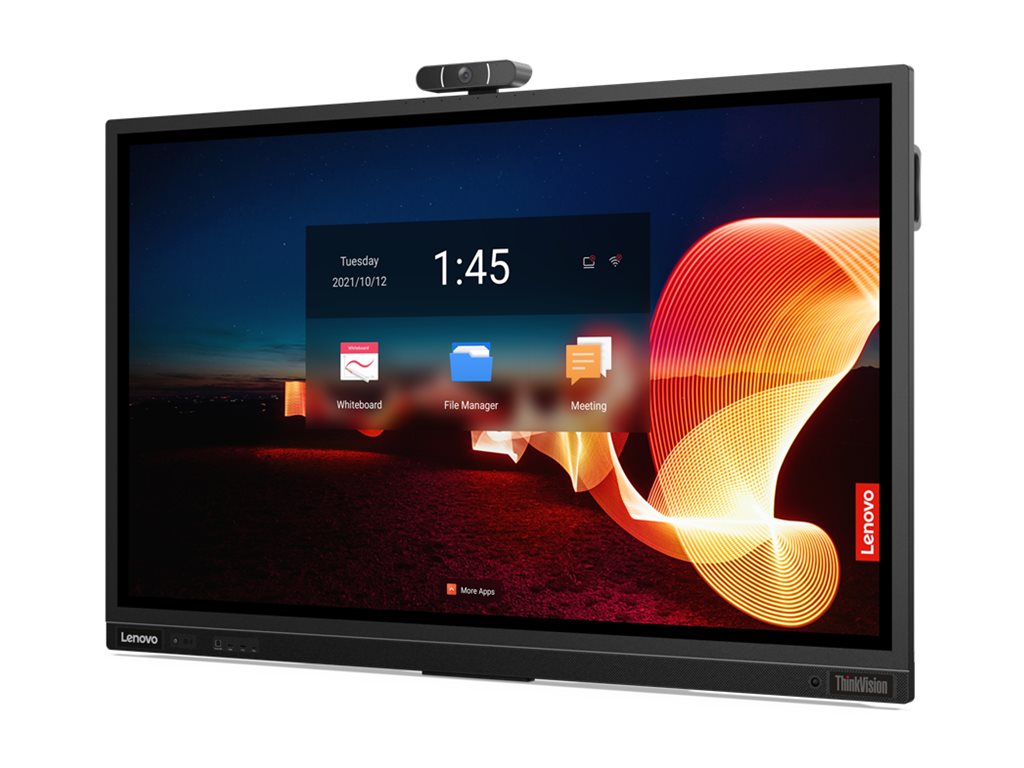 Lenovo ThinkVision T65 - 65 Diagonal Class LED-backlit LCD display - interactive - with touchscreen (multi touch) / 8-microphone 62F2WA1CUS