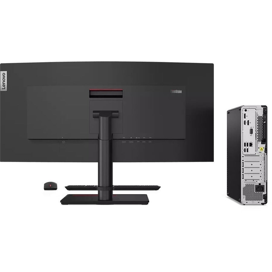 Lenovo Thinkcentre M75S Gen 2 11R8003Kus Desktop Computer - Amd Ryzen 3 Pro 5350G Quad-Core (4 Core) 4 Ghz - 8 Gb Ram Ddr4 Sdram - 256 Gb M.2 Pci Express Nvme X4 Ssd - Small Form Factor - Black