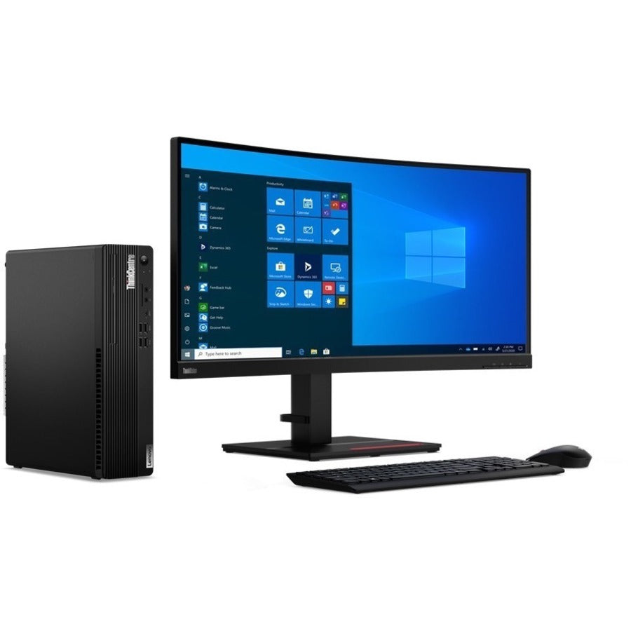 Lenovo Thinkcentre M75S Gen 2 11R8003Kus Desktop Computer - Amd Ryzen 3 Pro 5350G Quad-Core (4 Core) 4 Ghz - 8 Gb Ram Ddr4 Sdram - 256 Gb M.2 Pci Express Nvme X4 Ssd - Small Form Factor - Black