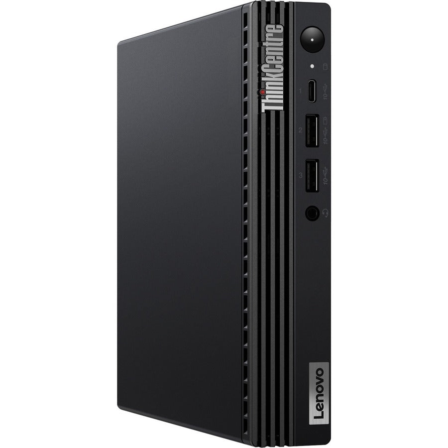 Lenovo Thinkcentre M80Q Gen 3 11U10047Us Desktop Computer - Intel Core I5 12Th Gen I5-12500T Hexa-Core (6 Core) 2 Ghz - 8 Gb Ram Ddr5 Sdram - 256 Gb M.2 Pci Express Nvme 4.0 X4 Ssd - Tiny - Black
