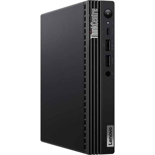Lenovo Thinkcentre M80Q Gen 3 11U1004Aus Desktop Computer - Intel Core I7 12Th Gen I7-12700T Dodeca-Core (12 Core) 1.40 Ghz - 16 Gb Ram Ddr5 Sdram - 256 Gb M.2 Pci Express Nvme 4.0 X4 Ssd - Tiny - Black