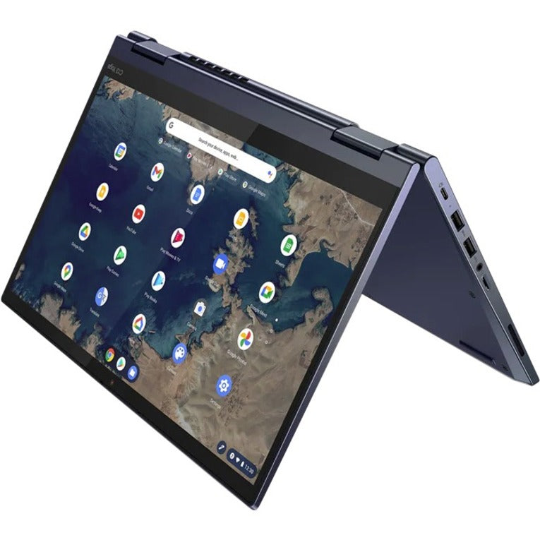 Lenovo Thinkpad C13 Yoga Gen 1 20Ux000Uus 13.3" Touchscreen Convertible 2 In 1 Chromebook - Full Hd - 1920 X 1080 - Amd 3150C Dual-Core (2 Core) 2.40 Ghz - 4 Gb Total Ram - 64 Gb Flash Memory - Abyss Blue