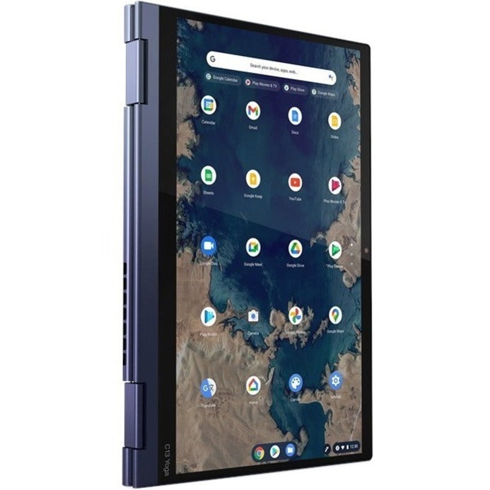 Lenovo Thinkpad C13 Yoga Gen 1 20Ux000Uus 13.3" Touchscreen Convertible 2 In 1 Chromebook - Full Hd - 1920 X 1080 - Amd 3150C Dual-Core (2 Core) 2.40 Ghz - 4 Gb Total Ram - 64 Gb Flash Memory - Abyss Blue