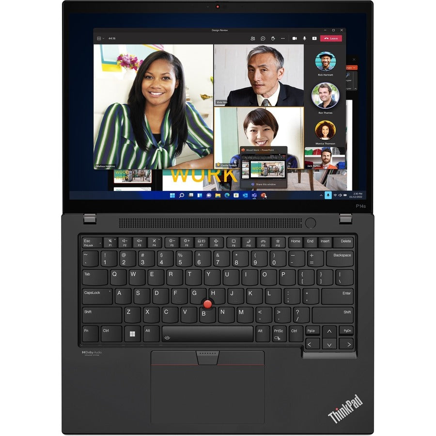 Lenovo Thinkpad P14S Gen 3 21Ak0069Us 14" Mobile Workstation - Wuxga - 1920 X 1200 - Intel Core I7 12Th Gen I7-1260P Dodeca-Core (12 Core) - 32 Gb Total Ram - 16 Gb On-Board Memory - 1 Tb Ssd - Black