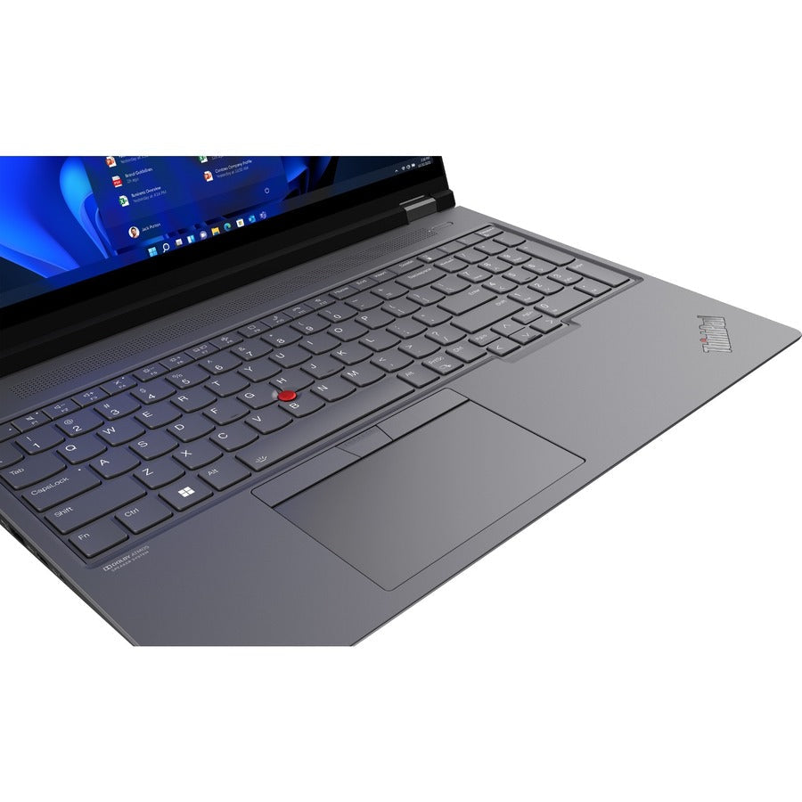 Lenovo Thinkpad P16 G1 21D6006Pus 16" Mobile Workstation - Qhd - 2560 X 1600 - Intel Core I7 12Th Gen I7-12850Hx Hexadeca-Core (16 Core) 2.10 Ghz - 32 Gb Total Ram - Storm Gray