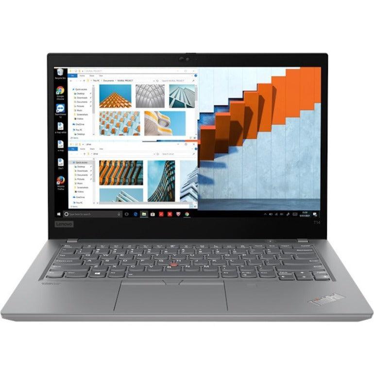 Lenovo Thinkpad T14 Notebook 35.6 Cm (14") Full Hd Amd Ryzen™ 7 Pro 16 Gb Ddr4-Sdram 512 Gb Ssd Wi-Fi 6 (802.11Ax) Windows 10 Pro Grey