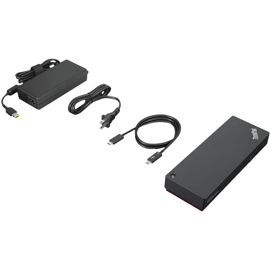 Lenovo Thinkpad Universal Thunderbolt 4 Smart Dock Wired Black