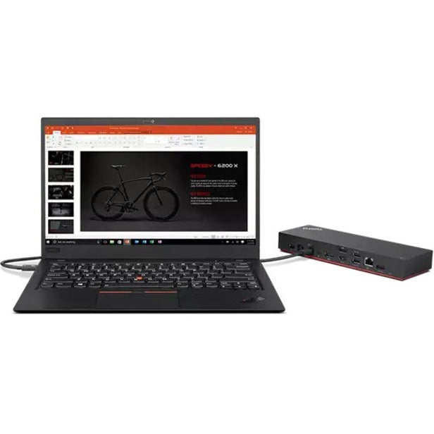 Lenovo Thinkpad Universal Thunderbolt 4 Smart Dock Wired Black