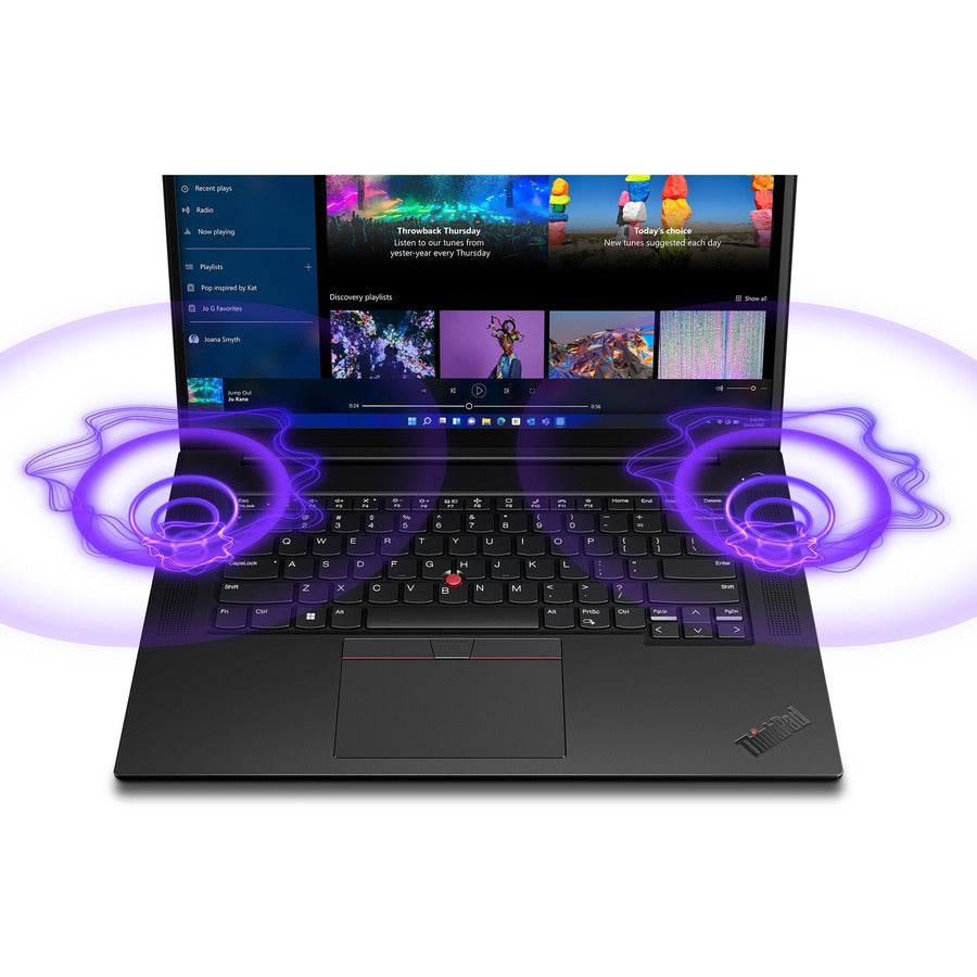 Lenovo Thinkpad X1 Extreme Gen 5 21De0046Us 16" Touchscreen Notebook - Wquxga - 3840 X 2400 - Intel Core I7 12Th Gen I7-12800H Tetradeca-Core (14 Core) 2.40 Ghz - 16 Gb Total Ram - 1 Tb Ssd - Black Weave