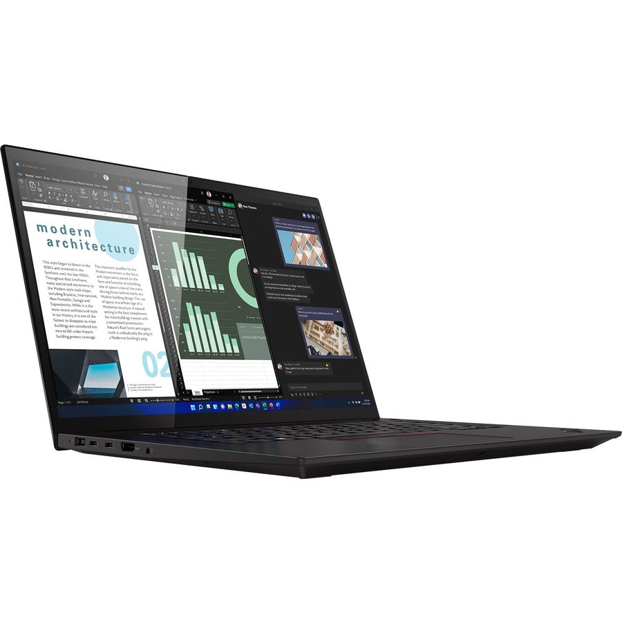 Lenovo Thinkpad X1 Extreme Gen 5 21De0048Us 16" Touchscreen Notebook - Wquxga - 3840 X 2400 - Intel Core I7 12Th Gen I7-12800H Tetradeca-Core (14 Core) 2.40 Ghz - 16 Gb Total Ram - 1 Tb Ssd - Black Weave