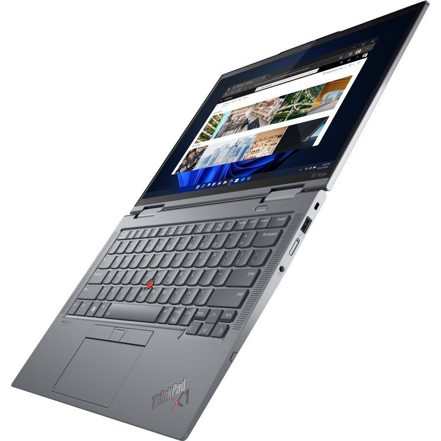 Lenovo Thinkpad X1 Yoga Gen 7 21Cd0045Us 14" Touchscreen Convertible 2 In 1 Notebook - Wuxga - 1920 X 1200 - Intel Core I5 12Th Gen I5-1235U Deca-Core (10 Core) - 16 Gb Total Ram - 256 Gb Ssd - Storm Gray