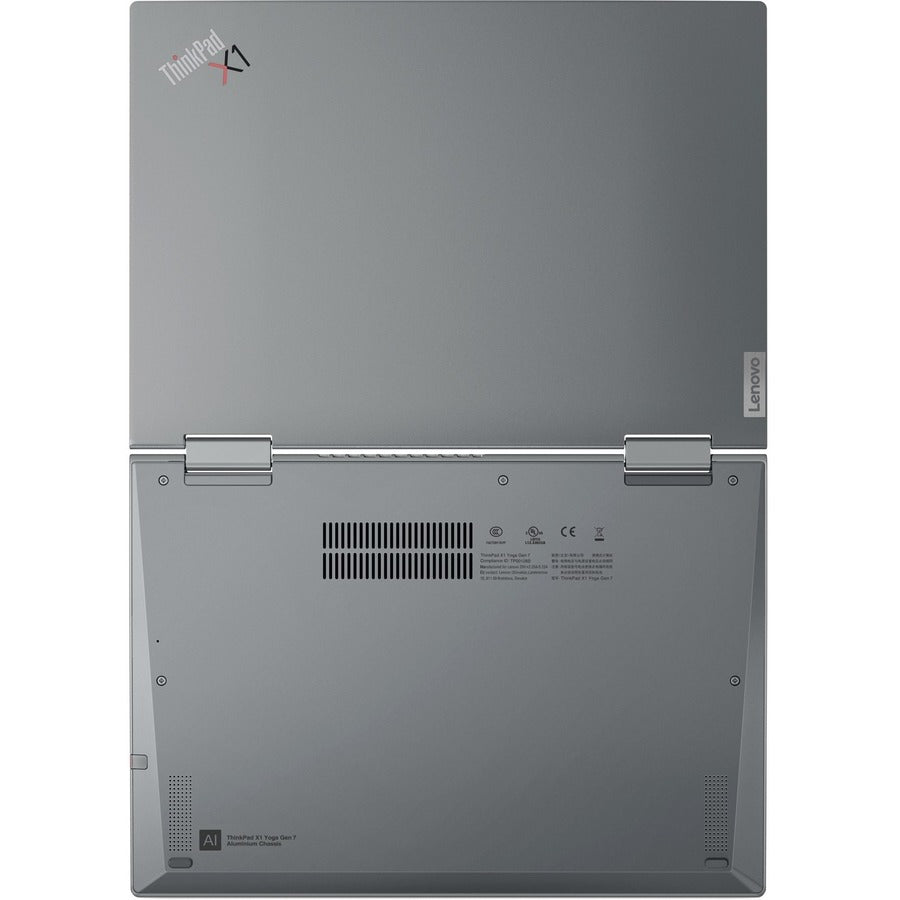 Lenovo Thinkpad X1 Yoga Gen 7 21Cd0045Us 14" Touchscreen Convertible 2 In 1 Notebook - Wuxga - 1920 X 1200 - Intel Core I5 12Th Gen I5-1235U Deca-Core (10 Core) - 16 Gb Total Ram - 256 Gb Ssd - Storm Gray