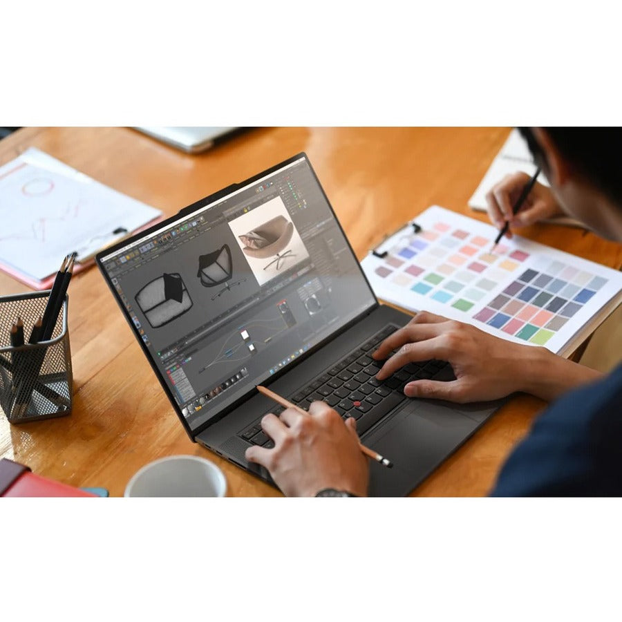 Lenovo Thinkpad Z16 Gen 1 21D4001Wus 16" Touchscreen Notebook - Wuxga - 1920 X 1200 - Amd Ryzen 7 Pro 6850H Octa-Core (8 Core) 3.20 Ghz - 16 Gb Total Ram - 16 Gb On-Board Memory - 512 Gb Ssd - Arctic Gray, Black