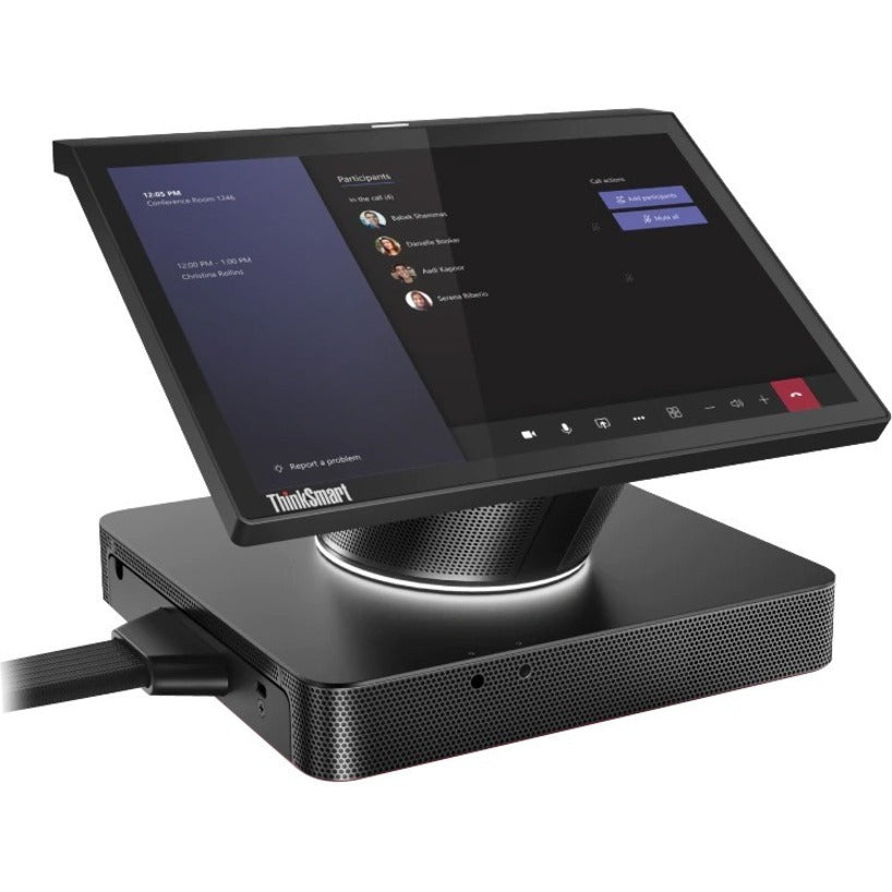 Lenovo Thinksmart Hub For Microsoft Teams Rooms Intel® Core™ I5 25.6 Cm (10.1") 1920 X 1200 Pixels Touchscreen 8 Gb Ddr4-Sdram 128 Gb Ssd All-In-One Pc Windows 10 Iot Enterprise Wi-Fi 5 (802.11Ac) Black