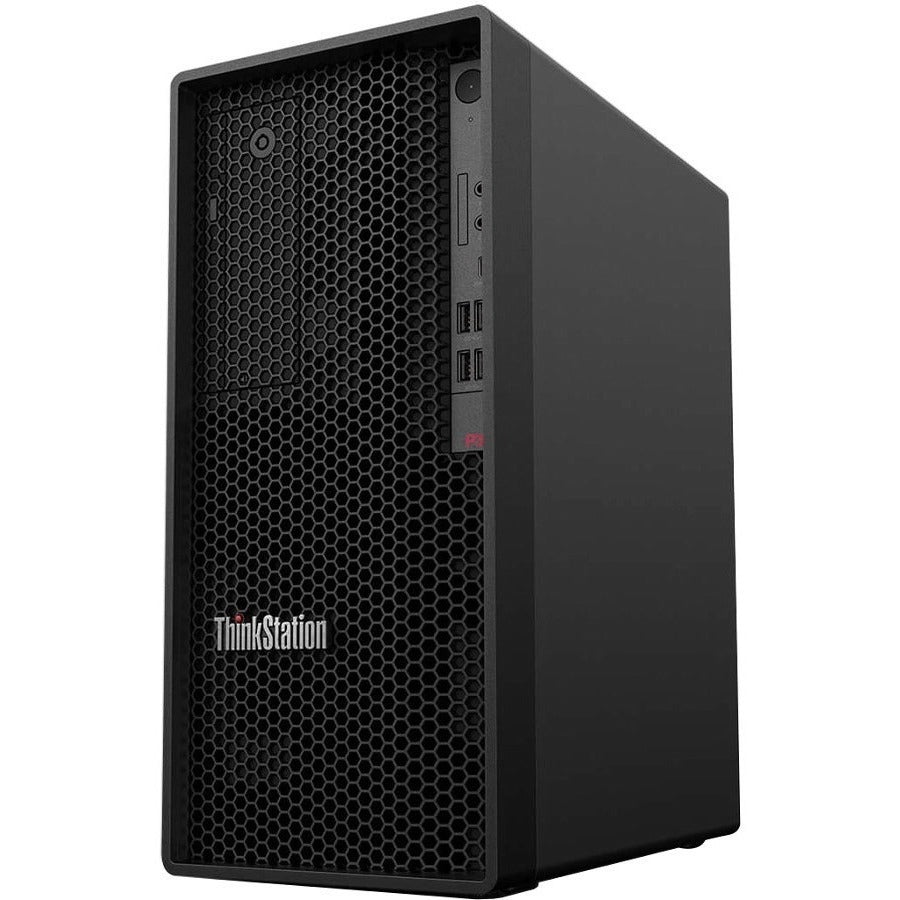 Lenovo Thinkstation P340 30Dh00Jeus Workstation - 1 X Intel Octa-Core (8 Core) I7-10700K 3.80 Ghz - 16 Gb Ddr4 Sdram Ram - 512 Gb Ssd - Tower - Raven Black