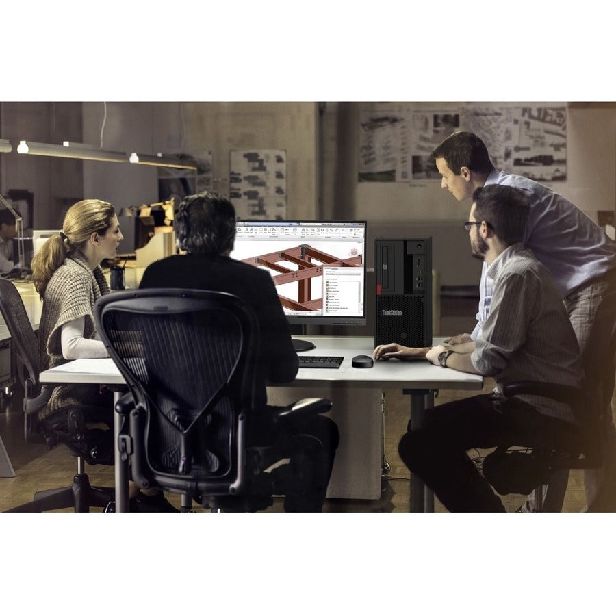 Lenovo Thinkstation P350 30E3009Sus Workstation - 1 X Intel Core I9 Octa-Core (8 Core) I9-11900K 11Th Gen 3.50 Ghz - 32 Gb Ddr4 Sdram Ram - 1 Tb Ssd - Tower - Raven Black