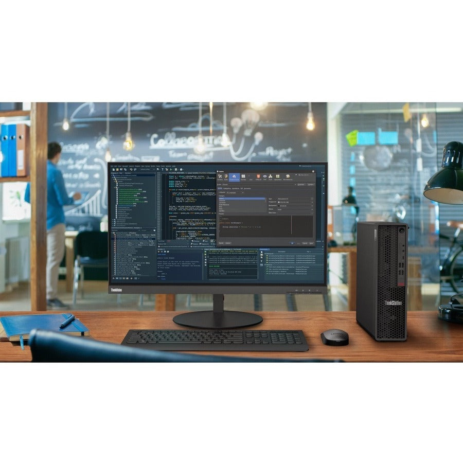 Lenovo Thinkstation P350 30E5004Jus Workstation - 1 X Intel Core I7 Octa-Core (8 Core) I7-11700 11Th Gen 2.50 Ghz - 16 Gb Ddr4 Sdram Ram - 512 Gb Ssd - Small Form Factor - Raven Black