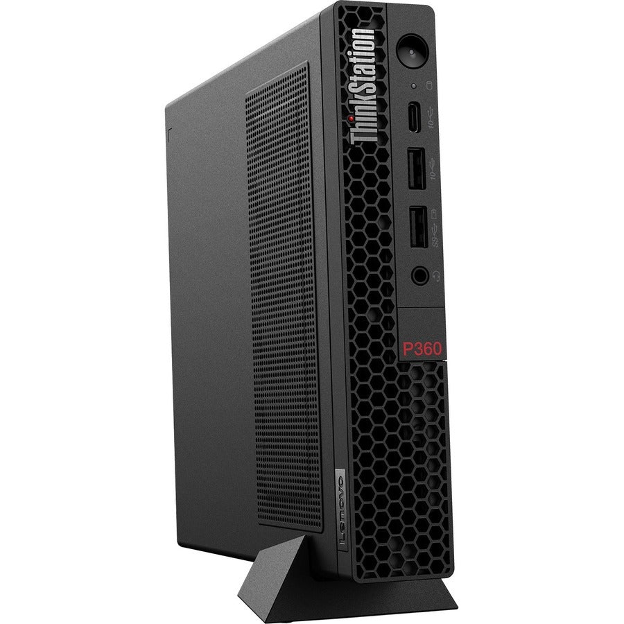 Lenovo Thinkstation P360 30Fa001Bus Workstation - 1 X Intel Core I7 Dodeca-Core (12 Core) I7-12700T 12Th Gen 1.40 Ghz - 32 Gb Ddr5 Sdram Ram - 1 Tb Ssd - Tiny - Black