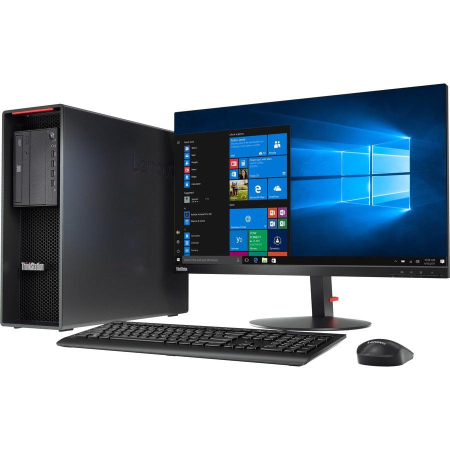 Lenovo Thinkstation P520 Ddr4-Sdram W-2225 Tower Intel Xeon W 32 Gb 1000 Gb Ssd Windows 10 Pro For Workstations Workstation Black
