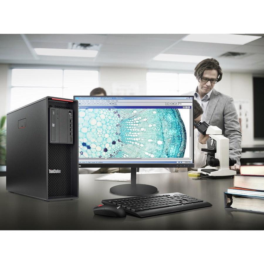 Lenovo Thinkstation P520 Ddr4-Sdram W-2225 Tower Intel Xeon W 32 Gb 1000 Gb Ssd Windows 10 Pro For Workstations Workstation Black