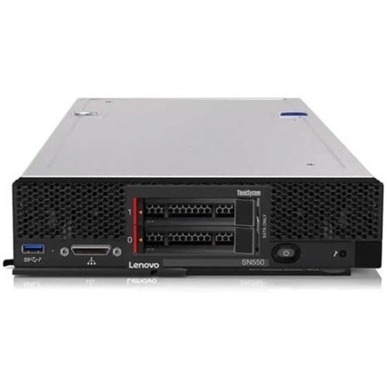 Lenovo ThinkSystem SN550 7X16A07MNA Blade Server - 1 x Intel Xeon Silver 4208 2.10 GHz - 32 GB RAM - Serial ATA/600, Serial Attached SCSI (SAS) Controller