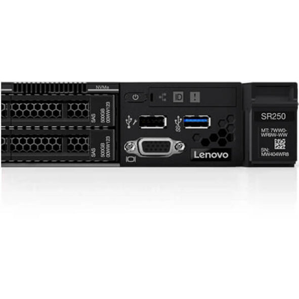 Lenovo Thinksystem Sr250 Server 3.5 Ghz 8 Gb Rack (1U) Intel Xeon E 450 W Ddr4-Sdram