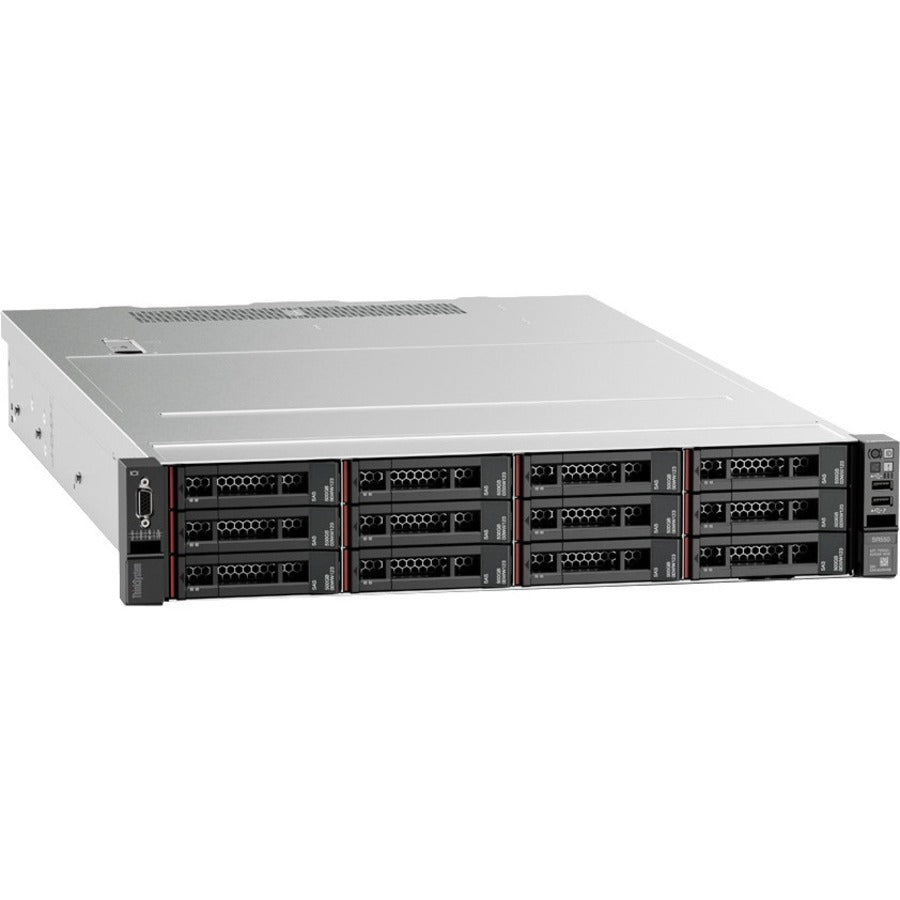 Lenovo Thinksystem Sr550 Server 61.4 Tb 2 Ghz 32 Gb Rack (2U) Intel® Xeon® Gold 750 W Ddr4-Sdram