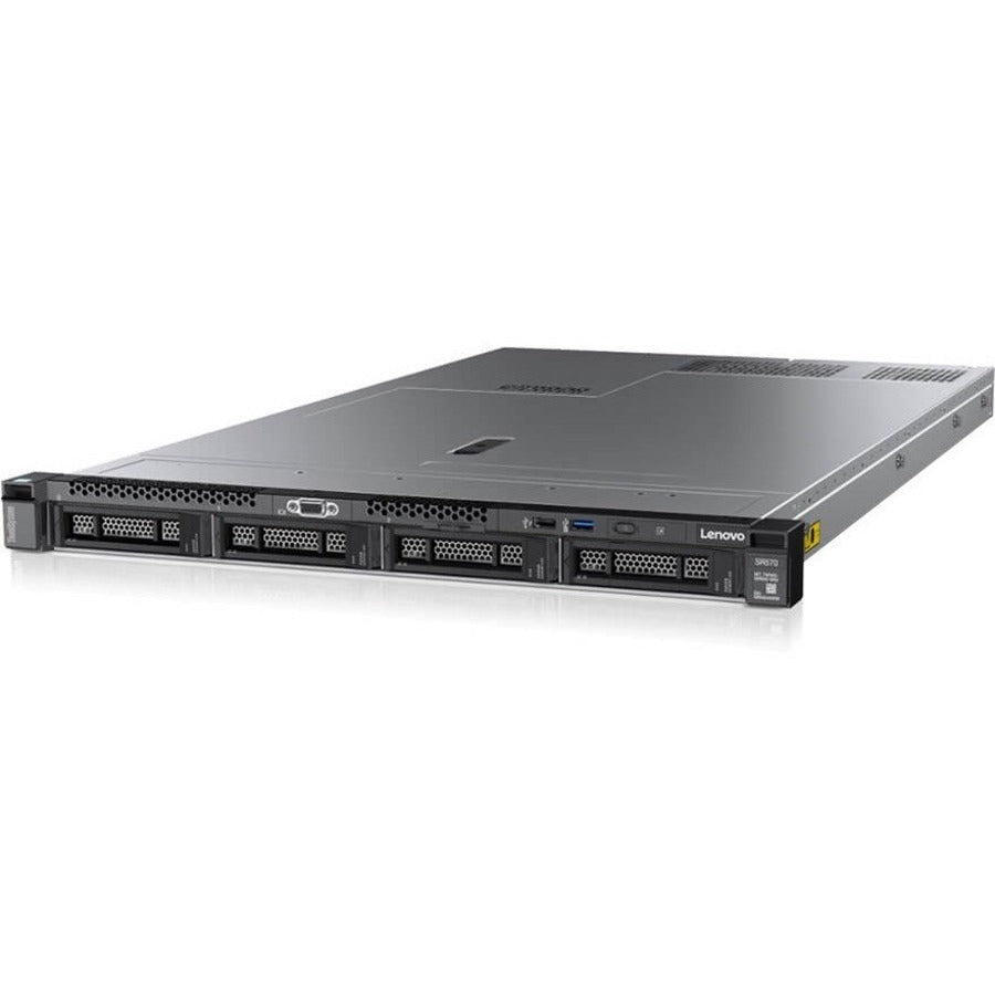 Lenovo Thinksystem Sr570 Server 48 Tb 2.1 Ghz 32 Gb Rack (1U) Intel Xeon Silver 750 W Ddr4-Sdram